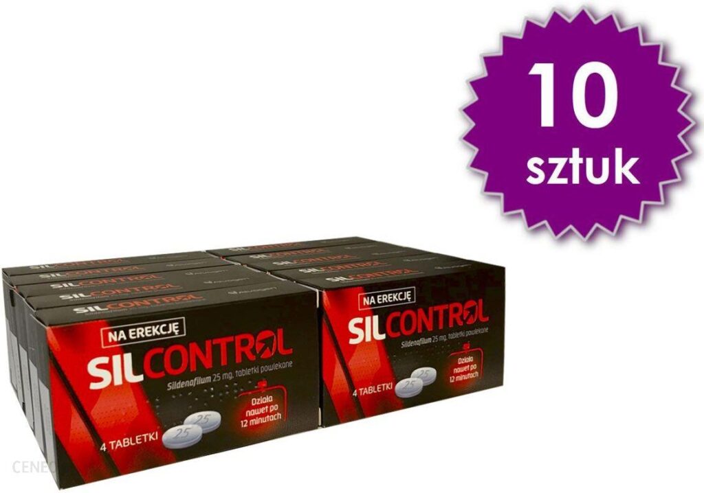 SILCONTROL 25 Mg 4 Tabletki X 10 Zestaw Gocycling Pl