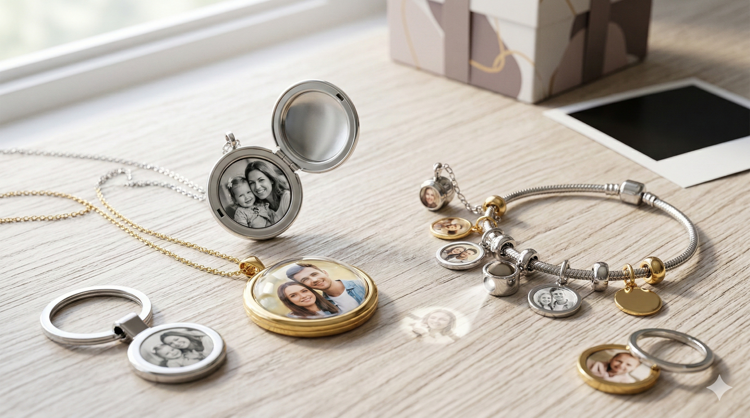 W dobie fotografii cyfrowej, gdy tysiące zdjęć przechowujemy w pamięci telefonów i chmurach danych, rzadko wracamy do tych najważniejszych kadrów. Biżuteria personalizowana pozwala to zmienić, przenosząc cyfrowe obrazy do świata rzeczywistego w formie eleganckich i trwałych dodatków. Jednym z najbardziej osobistych i wzruszających elementów, jakie możemy dołączyć do swojej kolekcji, jest biżuteria modułowa wzbogacona o portrety najbliższych nam osób lub pupili. Czym jest fotobiżuteria i dlaczego warto ją mieć? Personalizacja w jubilerstwie weszła na zupełnie nowy poziom. Tradycyjne grawery z datami czy imionami są piękne, ale nic nie oddaje emocji tak silnie, jak widok uśmiechniętej twarzy dziecka, ukochanej osoby czy wiernego czworonoga. Wybierając charms ze zdjęciem, tworzysz unikatowy element, którego nie znajdziesz w żadnym sieciowym salonie. To małe dzieło sztuki, które łączy w sobie rzemiosło jubilerskie z nowoczesną technologią nanoszenia obrazu na szlachetny kruszec. Kluczowe zalety posiadania biżuterii ze zdjęciem: Unikalność: Twój charms jest jedyny w swoim rodzaju i niepowtarzalny. Bliskość: Pozwala mieć przy sobie wizerunek bliskiej osoby nawet podczas dalekich podróży czy stresujących dni w pracy. Trwałość: Wykonanie ze srebra próby 925 zapewnia odporność na czynniki zewnętrzne i zachowanie blasku przez lata. Jak skomponować idealną bransoletkę modułową? Bransoletki typu charms dają nieskończone możliwości stylizacji. Możemy je budować latami, dodając elementy symbolizujące ważne etapy życia – ukończenie studiów, narodziny dziecka czy egzotyczne wakacje. Element z fotografią stanowi zazwyczaj centralny punkt takiej kompozycji. Doskonale współgra on z klasycznymi koralikami, ażurowymi separatorami czy zawieszkami emaliowanymi. Warto pamiętać, że srebro o wysokiej próbie jest niezwykle uniwersalne. Pasuje do codziennych, casualowych stylizacji z t-shirtem i jeansami, ale równie dobrze prezentuje się jako subtelny akcent przy wieczorowej sukni. Dzięki rodowaniu lub polerowaniu na wysoki połysk, srebrne dodatki z fotografią przyciągają wzrok i budzą zainteresowanie otoczenia, stając się często tematem do miłych rozmów o wspomnieniach. Wyjątkowy prezent na każdą okazję Szukając prezentu dla mamy, babci czy przyjaciółki, często zależy nam na wywołaniu efektu „wow”. Standardowe rozwiązania bywają przewidywalne, dlatego personalizowany upominek jest strzałem w dziesiątkę. Charms z wizerunkiem wnuków dla babci, lub zdjęcie z sesji narzeczeńskiej dla partnerki, to prezenty, które wywołują autentyczne wzruszenie. Dzięki precyzyjnemu wykonaniu, fotografia na biżuterii jest wyraźna i estetyczna. To pamiątka, która nie wyblaknie i nie zniszczy się tak szybko jak papierowe zdjęcie w portfelu. Wybierając tak osobisty dodatek, pokazujesz obdarowanej osobie, jak bardzo jest dla Ciebie ważna i jak wielką wagę przywiązujesz do wspólnych chwil spędzonych razem.